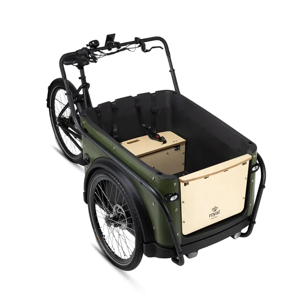 Royal Cargo Bike 3W Premium - Groen