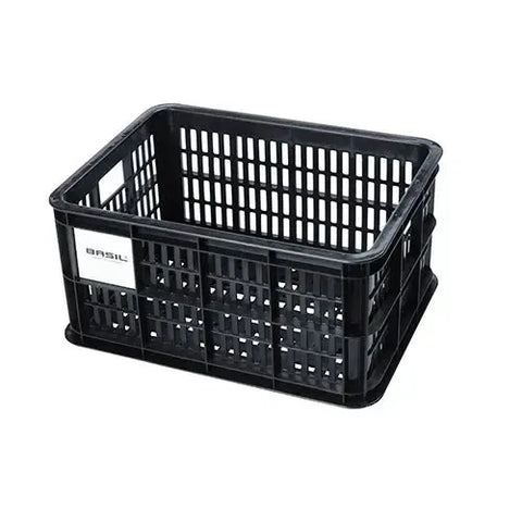 Basil - Caisse à vélo S - 17,5 litres - Noir
