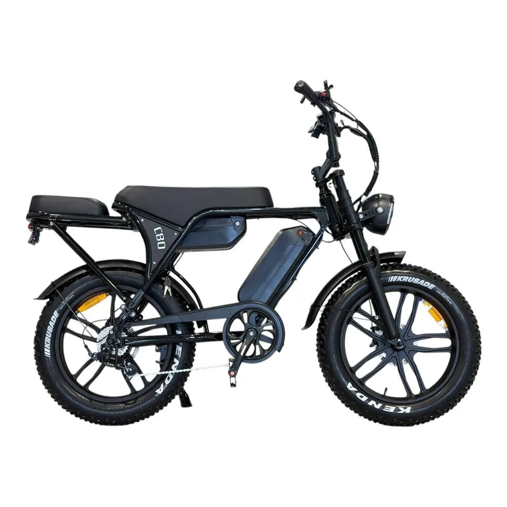 OUXI C80 MAX (Dubbele Accu) - Zwart