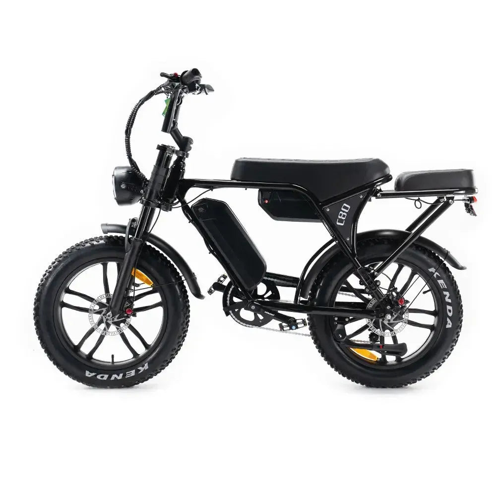 OUXI C80 MAX (Dubbele Accu) - Zwart