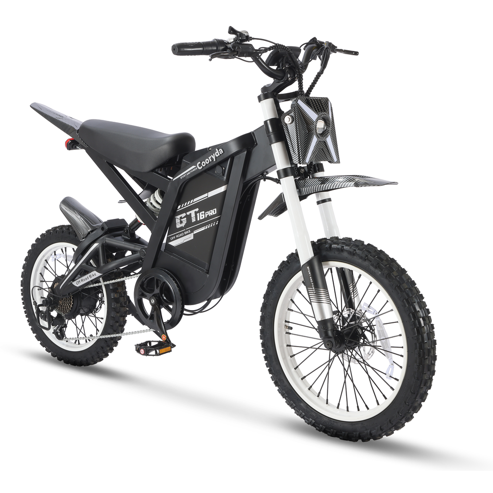 OUXI GT16 Pro - Wit - driekwart vooraanzicht