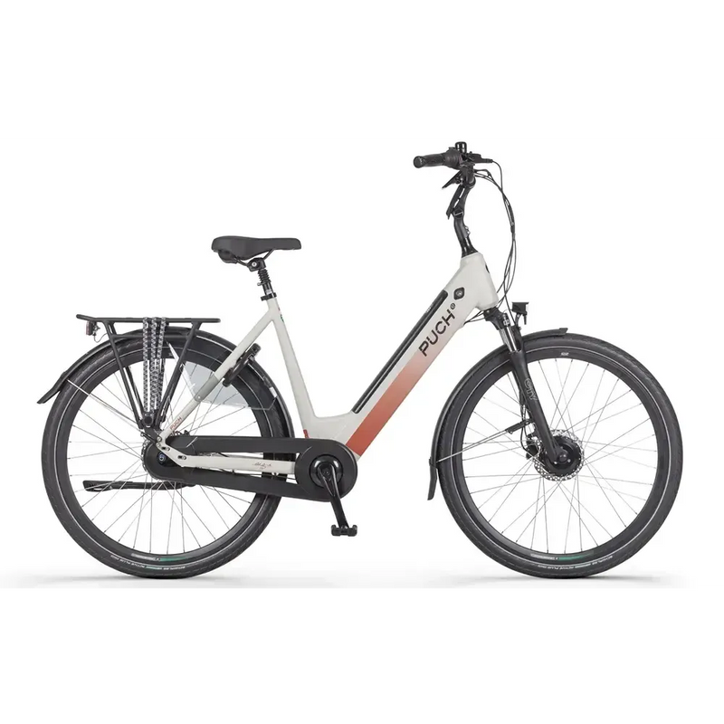Puch E-Modern Basic N7 - Zijde Grijs Mat