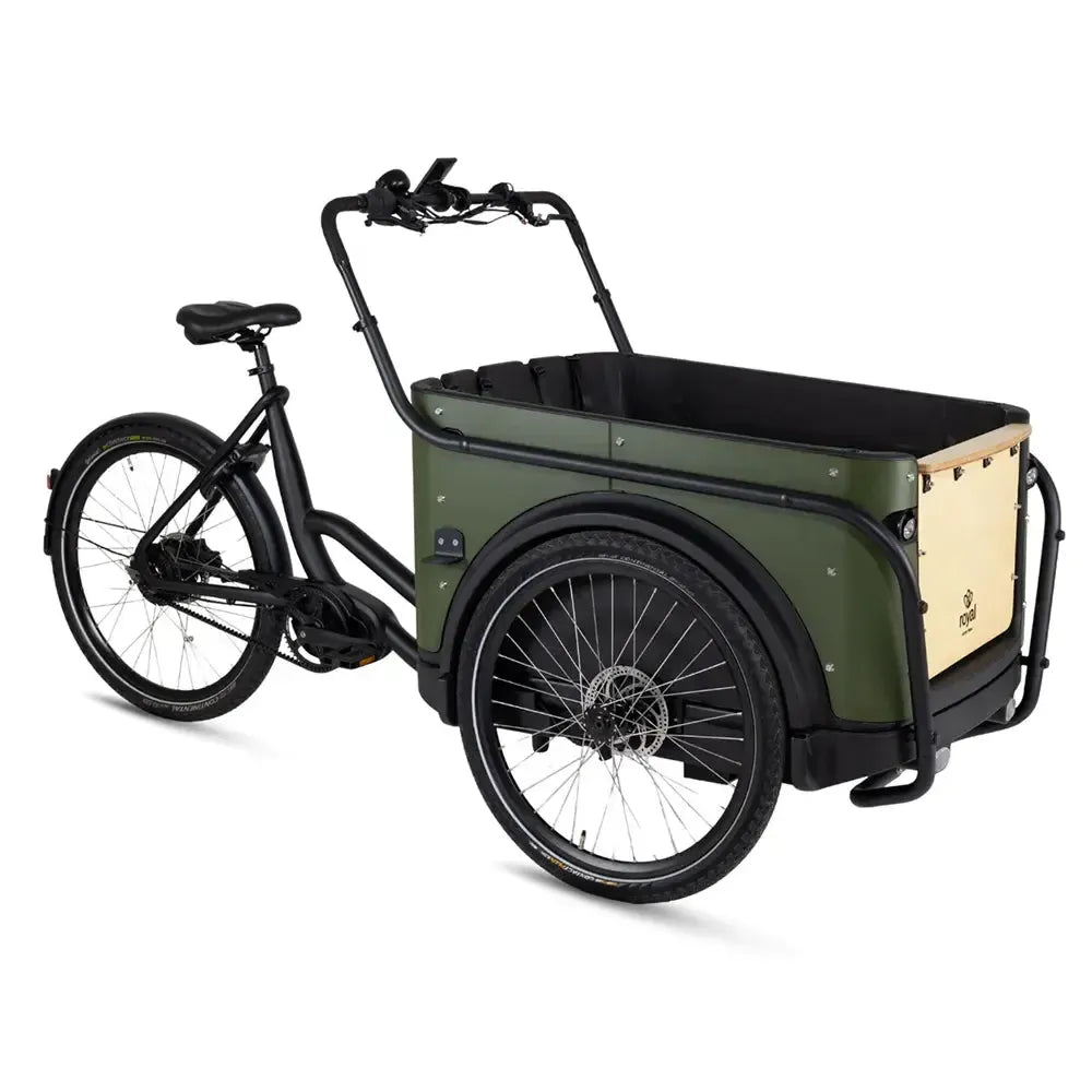 Royal Cargo Bike 3W Premium Plus - Groen